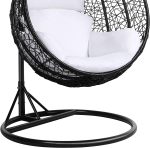 Windsor Single Rattan Swing Chair - Image 3