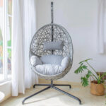 Rattan Hut Swing Egg Chair - Image 4