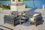 The Ascot 7 Seater Set with Coffee Table - Image 2
