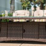 Wentworth 6 Seater Dining Set With Firepit - Image 4