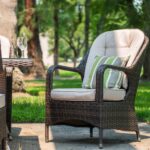 Wentworth 6 Seater Dining Set With Firepit - Image 5