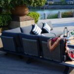 Windsor Teak Corner Sofa Set - Image 2